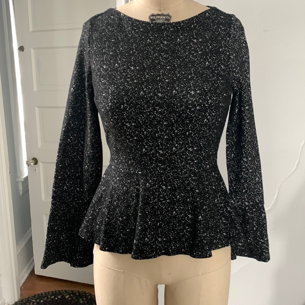 H&M EUC Peplum Top
